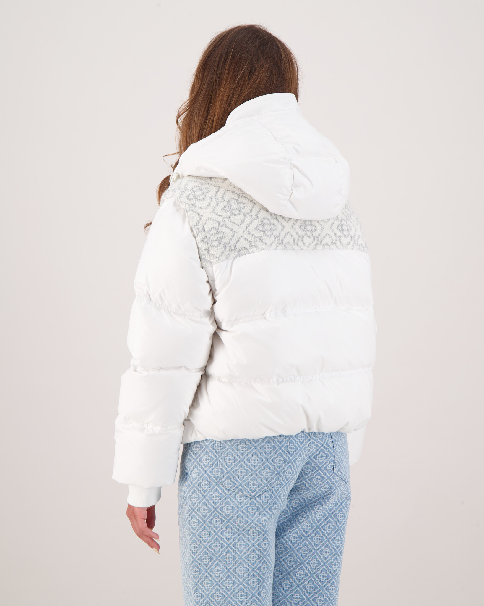 Ripstop Puffer Jacket White
